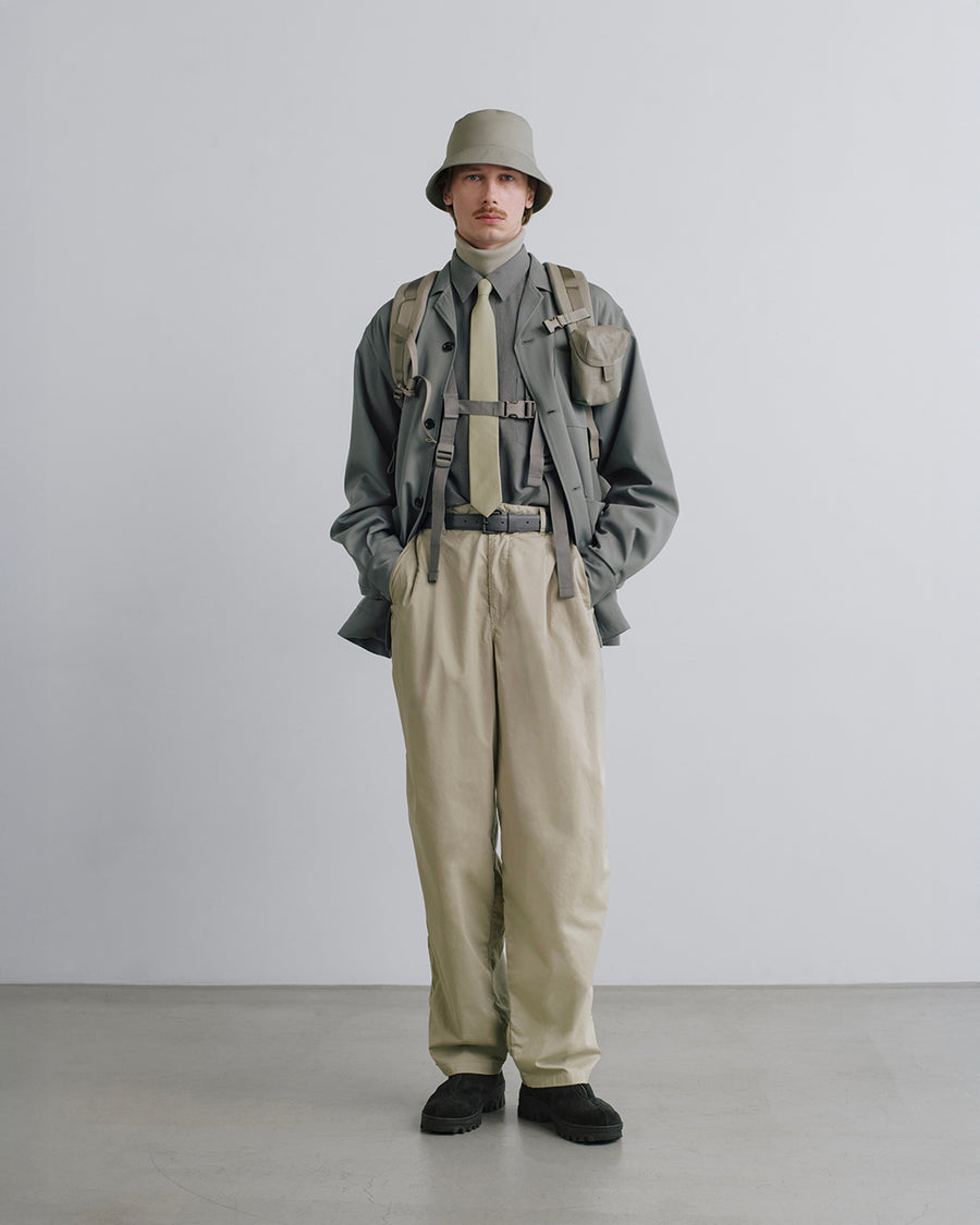 Garment Dyed Typewriter Oversized Slacks – Graphpaper