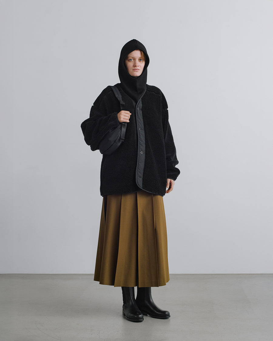 Wool Ripstop Box Pleats Skirt – Graphpaper