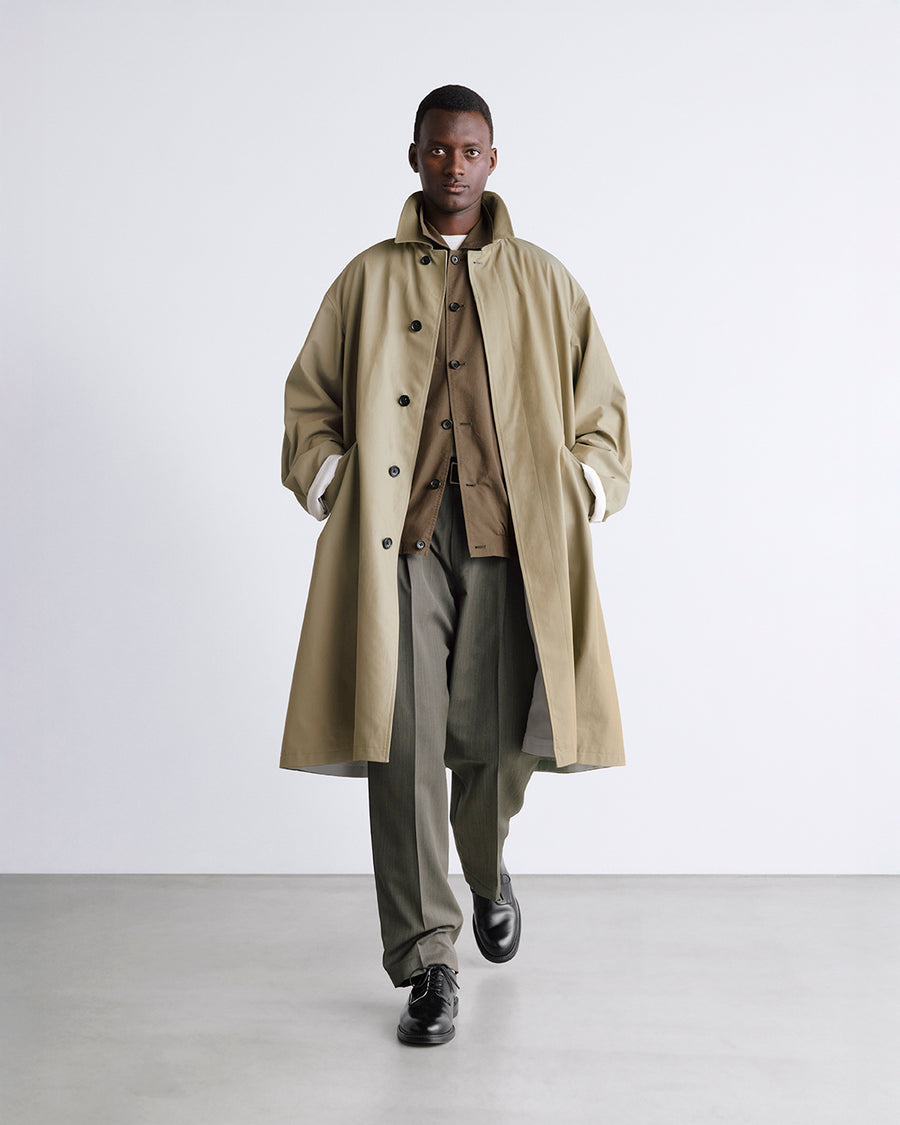 Voile Gabardine Railway Coat – Graphpaper