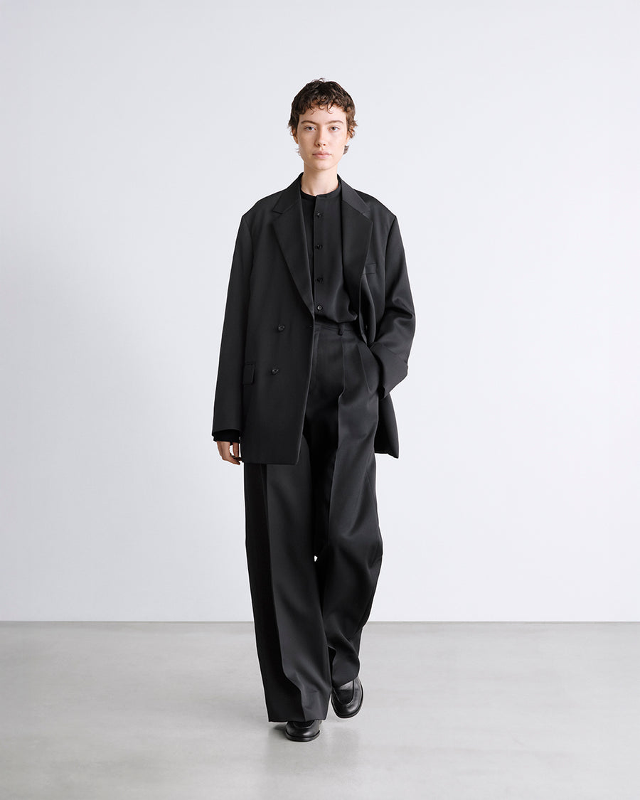 Resin Wool Gabardine Oversized Double Jacket – Graphpaper