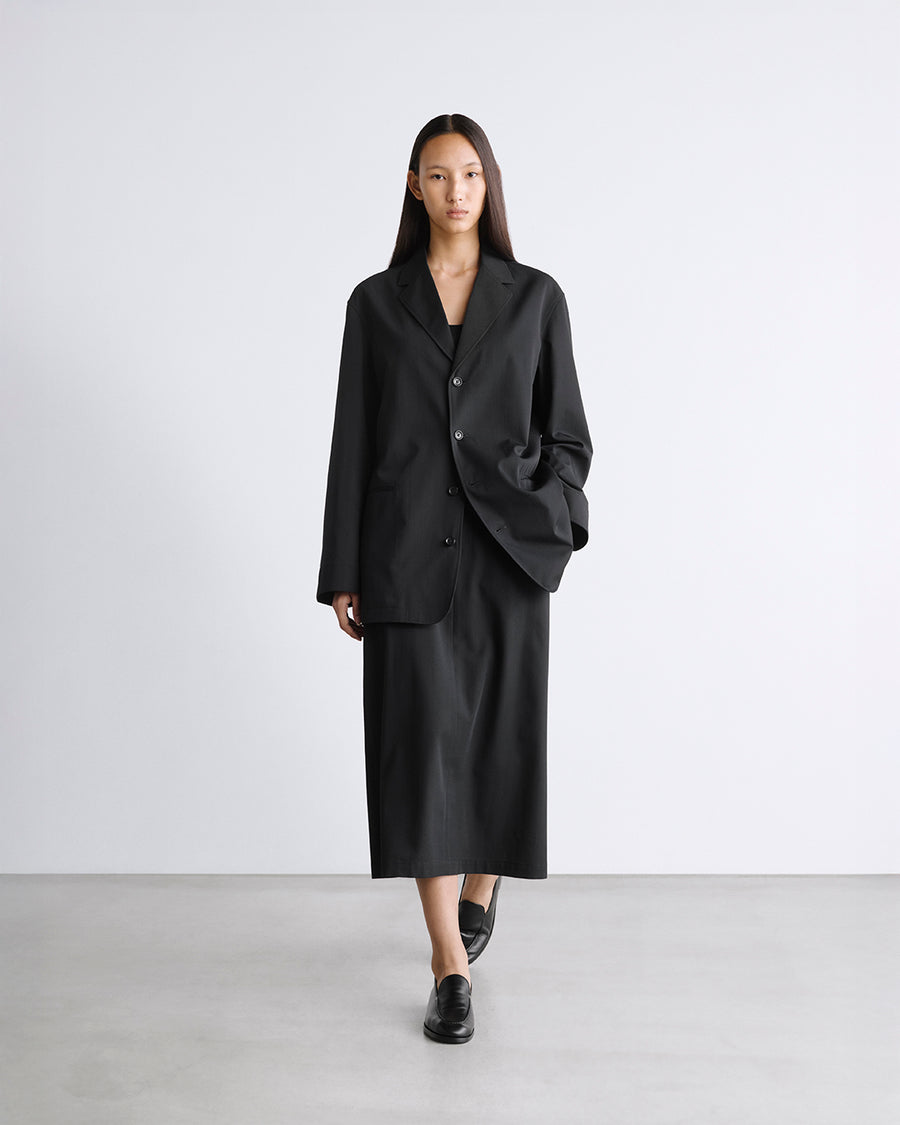 Techno Wool Twill Boxy Skirt – Graphpaper