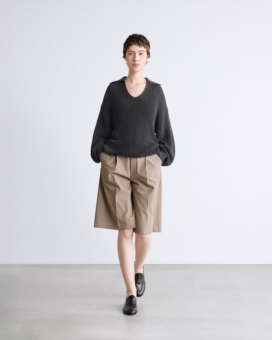 新品タグ付き plage paper yarnプルオーバー Coiled Wool Nylon Skipper Knit [Womens] – Graphpaper