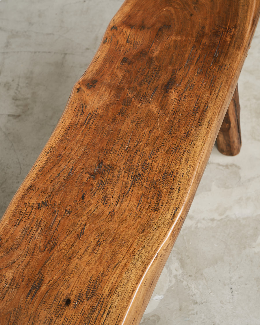 Vintage Teak Wood Bench