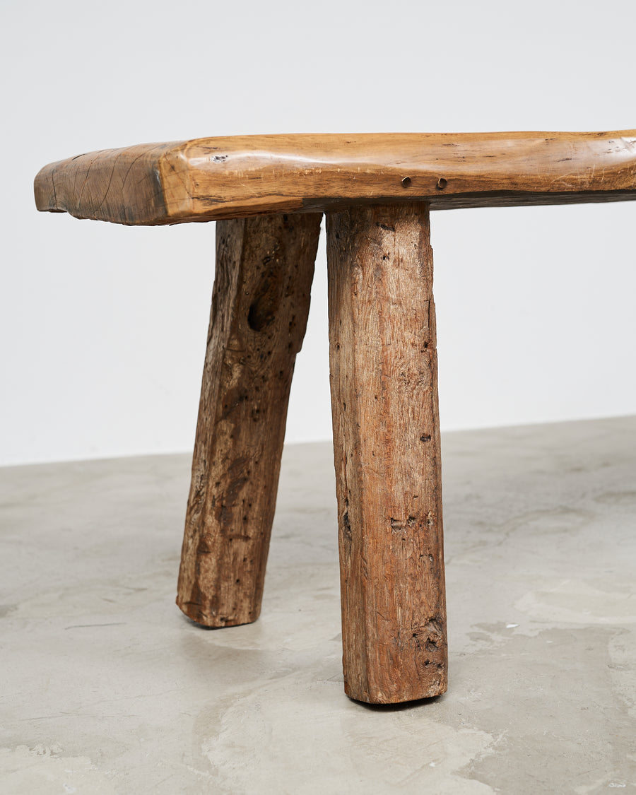 Vintage Teak Wood Bench
