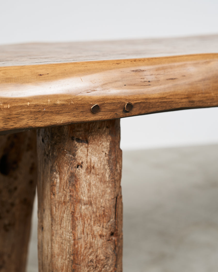 Vintage Teak Wood Bench