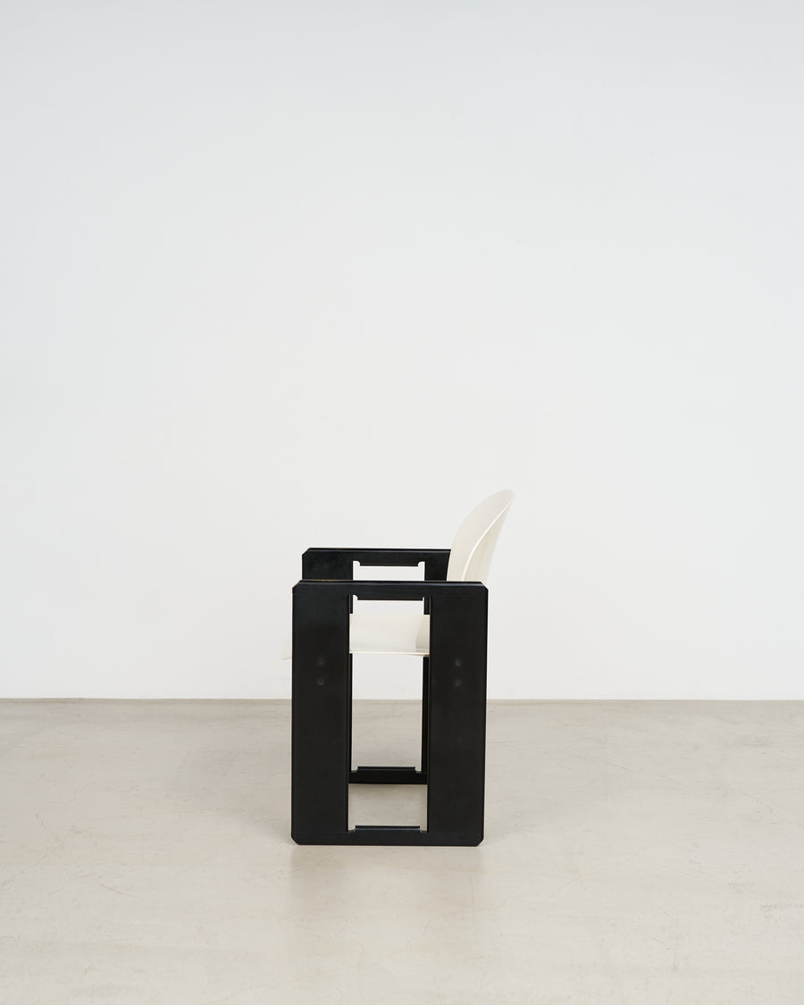 B&B Italia 1973「Dialogo Chair」Graphpaper DIALOGO Chair by Afra ＆ Tobia Scarpa for B＆B Italia 1973