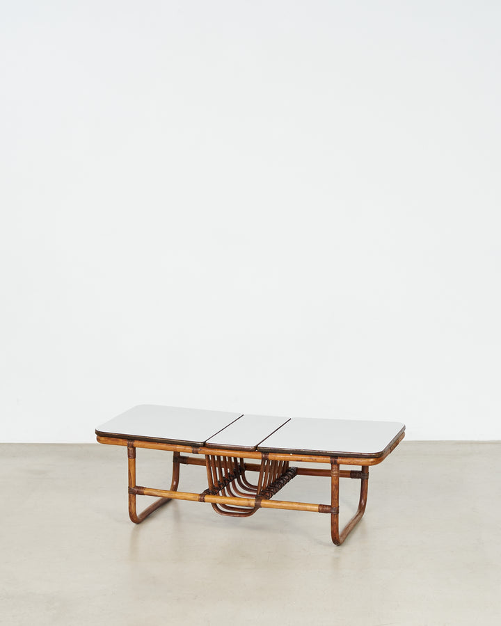 Vintage Coffee Table by Yamakawa Rattan