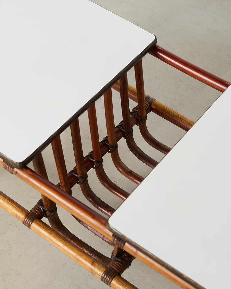Vintage Coffee Table by Yamakawa Rattan – Graphpaper