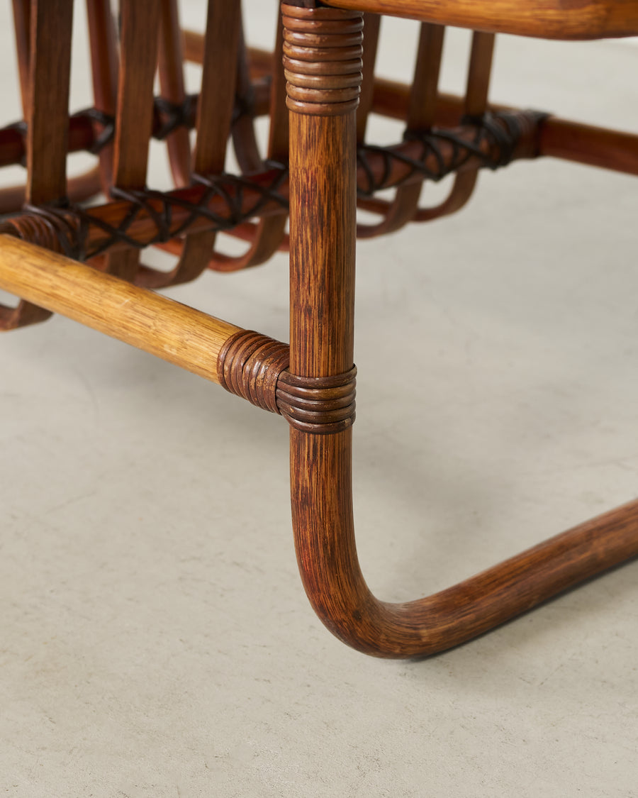 Vintage Coffee Table by Yamakawa Rattan – Graphpaper