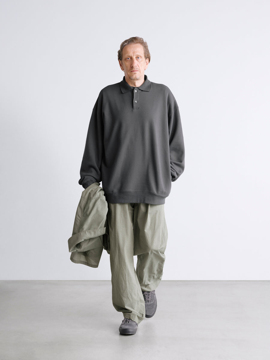AZUMA Terry Pullover Polo Sweat – Graphpaper