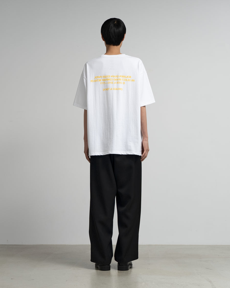 BENJAMIN GRAPH EDGAR PAPER S/S Oversized Tee