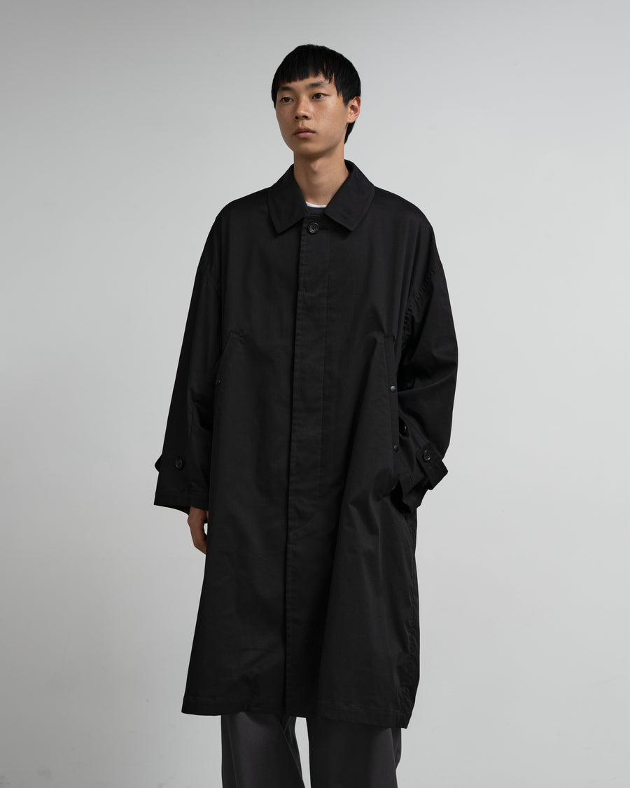 ジャケット・アウター Graphpaper /Trench Coat /BLACK ジャケット・アウター Graphpaper /Trench Coat /BLACK
