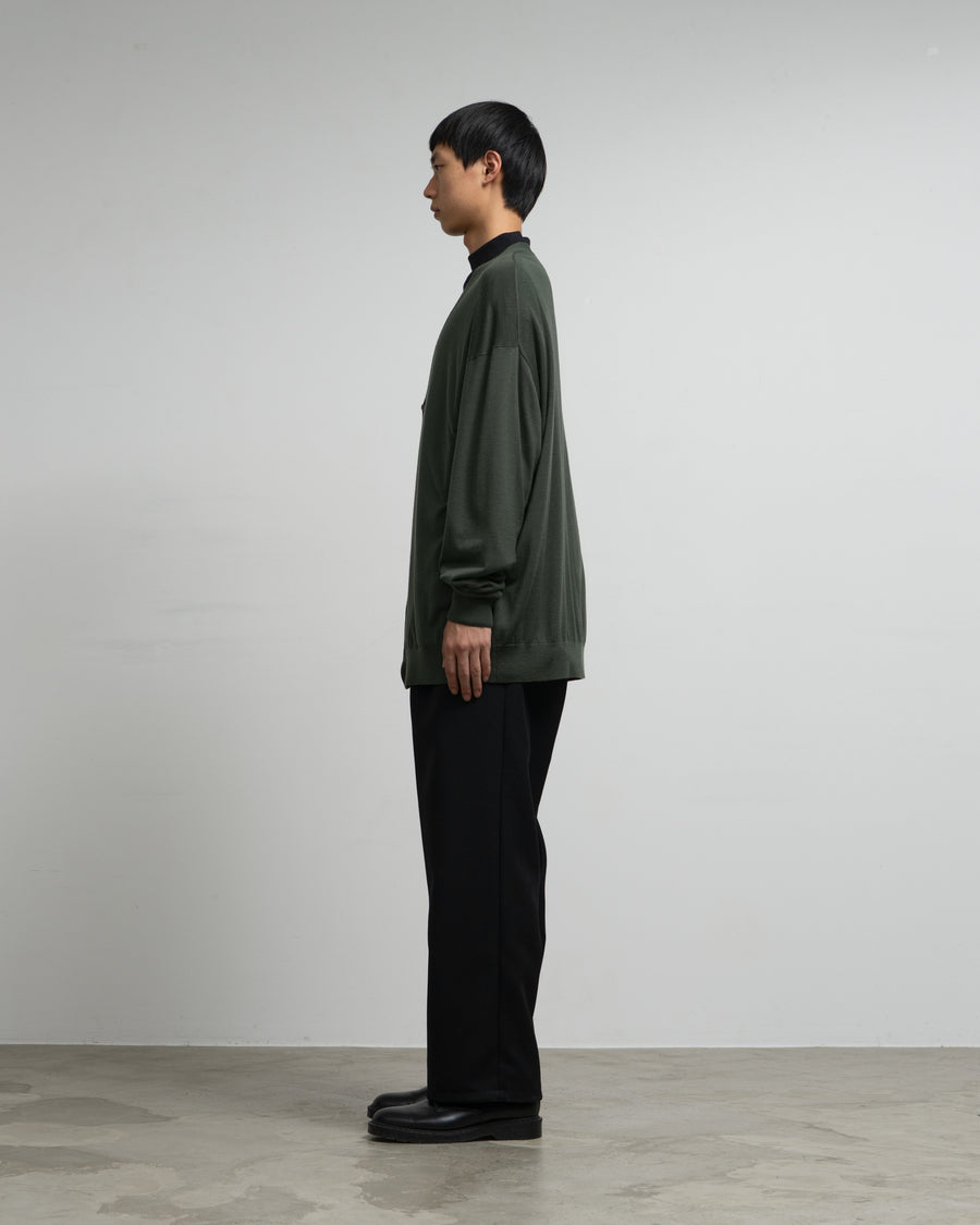 High Gauge Knit Oversized Cardigan