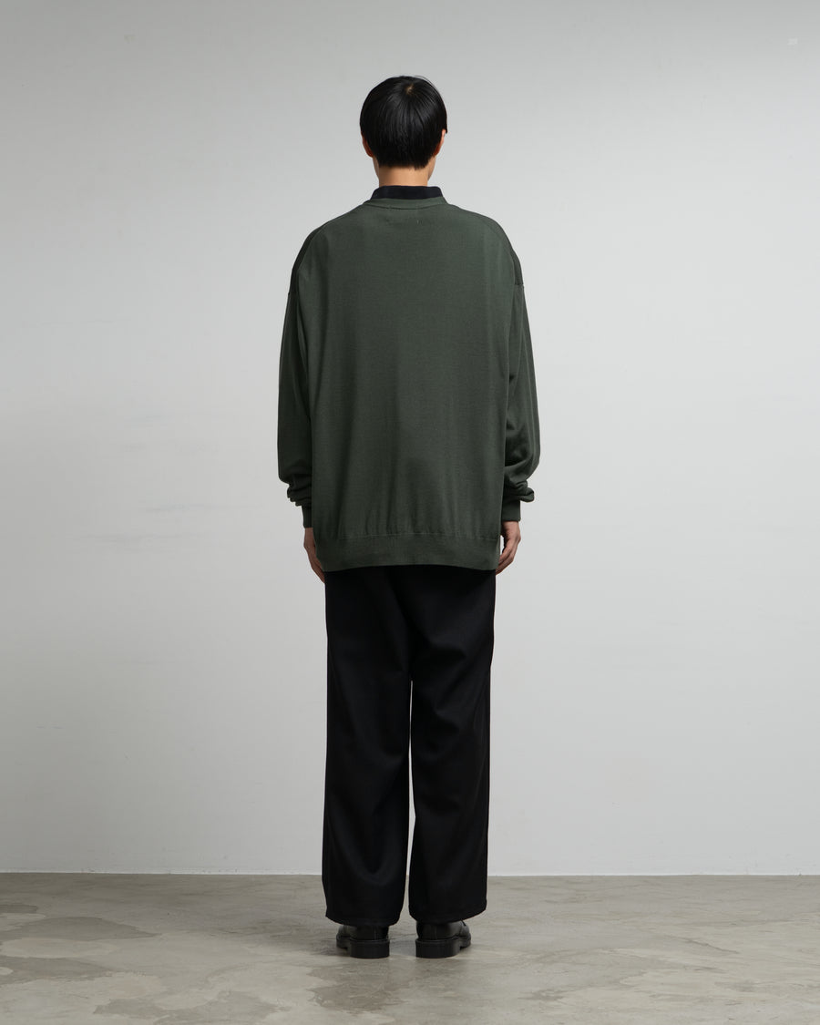 High Gauge Knit Oversized Cardigan