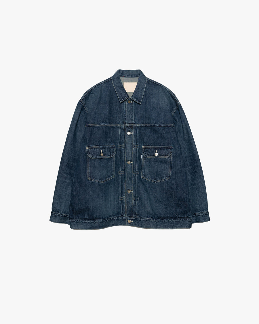 Selvage Denim Jacket-DARK FADE- – Graphpaper