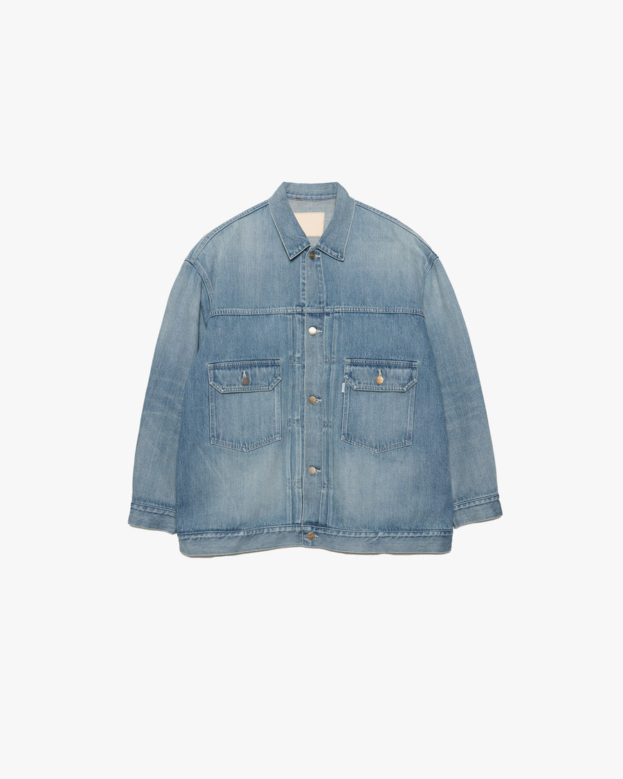Selvage Denim Jacket -LIGHT FADE- – Graphpaper