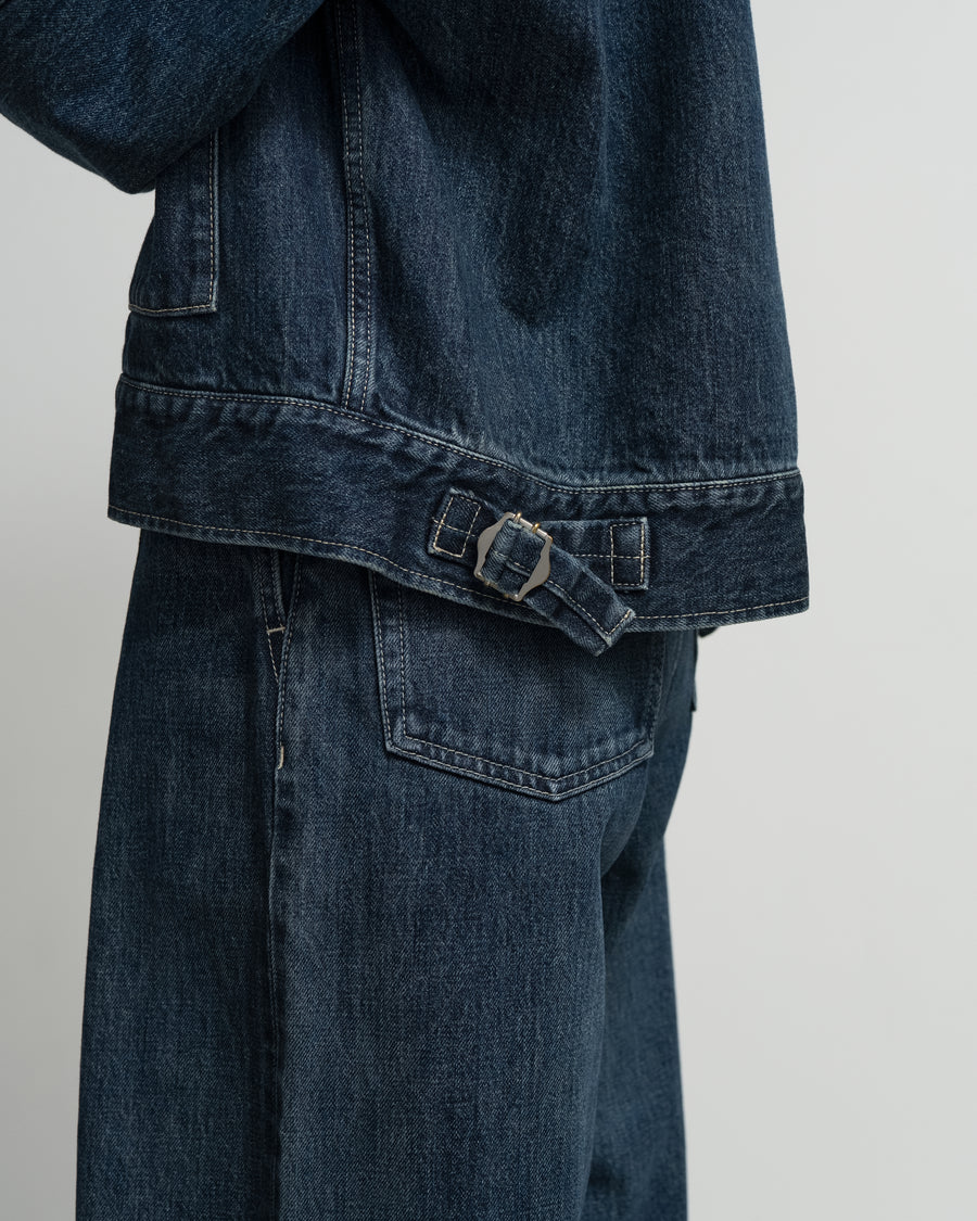 Selvage Denim Zip Jacket -DARK FADE- – Graphpaper