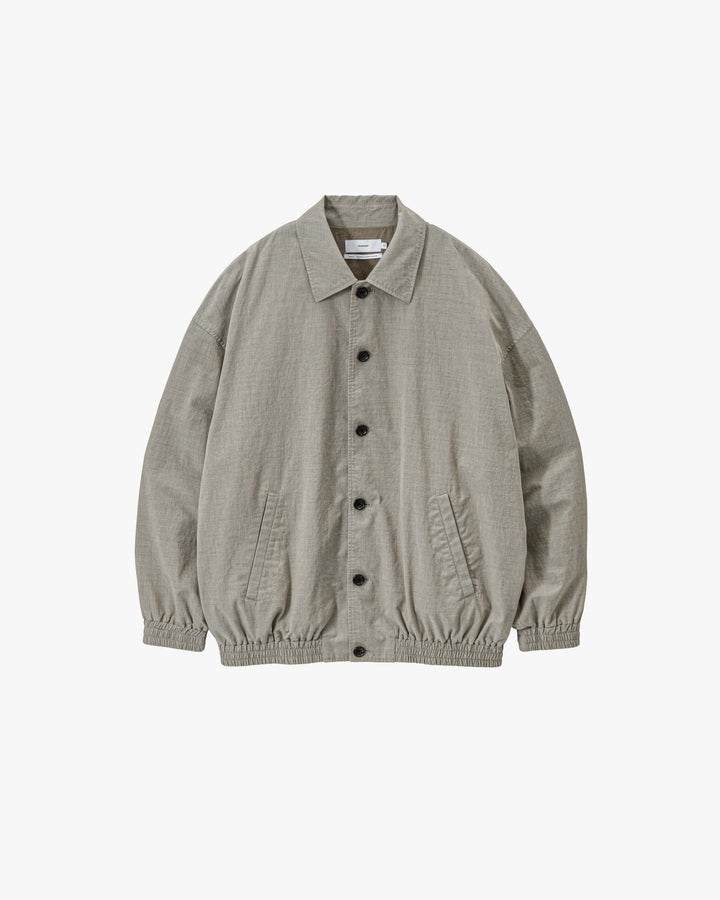 Cotton Wool Poplin Oversized Blouson