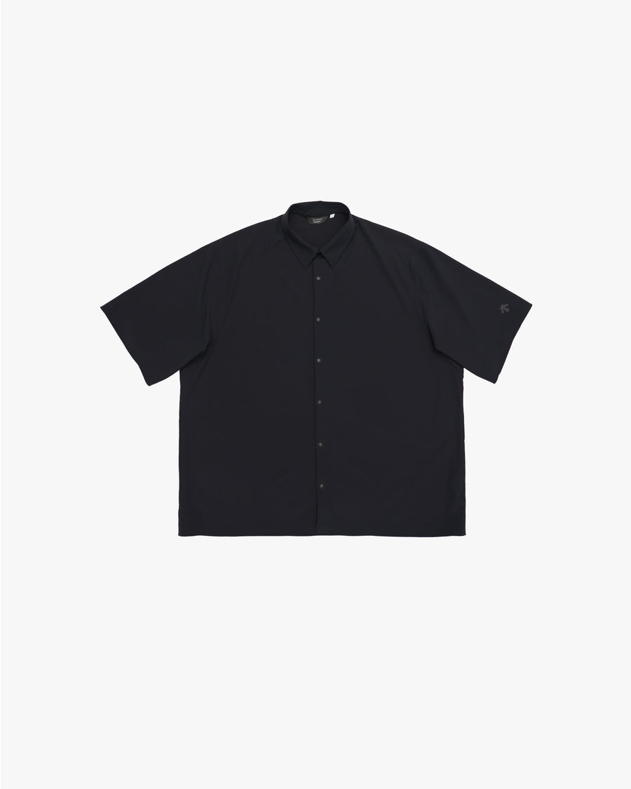 トップス Graphpaper DESCENTE UNTRIMMED S/S Shirt DESCENTE for Graphpaper UNTRIMMED Oversized S/S Shirt