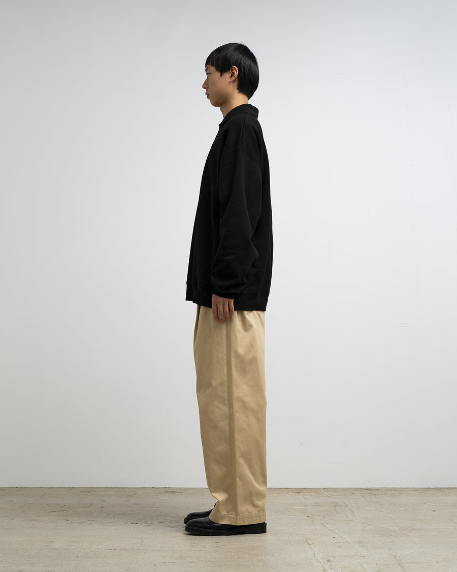 AZUMA Terry Pullover Polo Sweat – Graphpaper