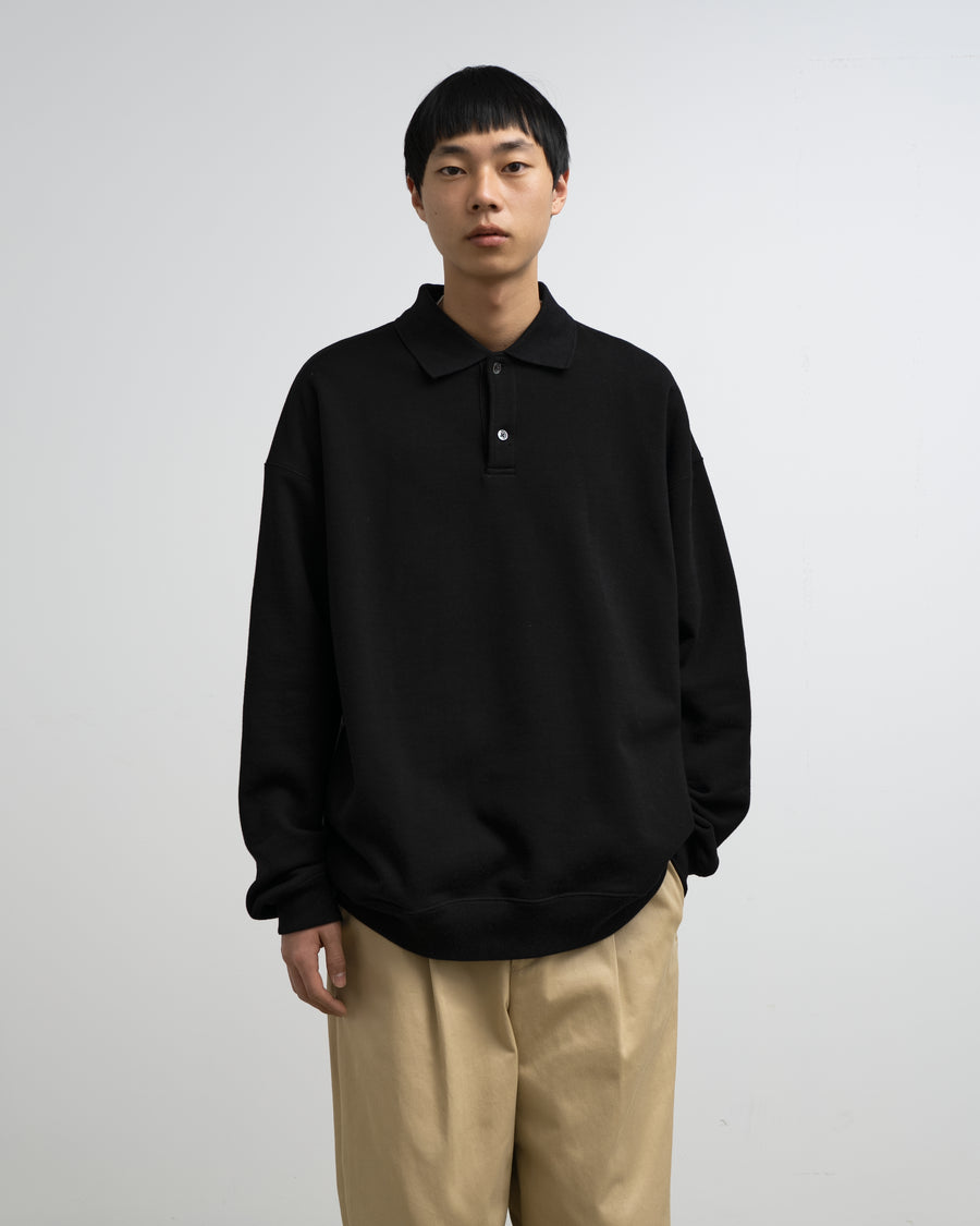AZUMA Terry Pullover Polo Sweat – Graphpaper