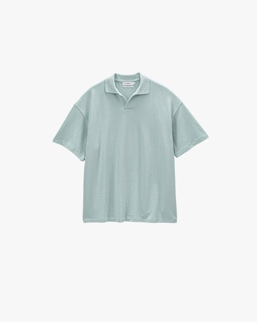 ARK別注Graphpaper Cotton Pique Jersey Polo Cotton Pique Jersey S/S Skipper Polo – Graphpaper