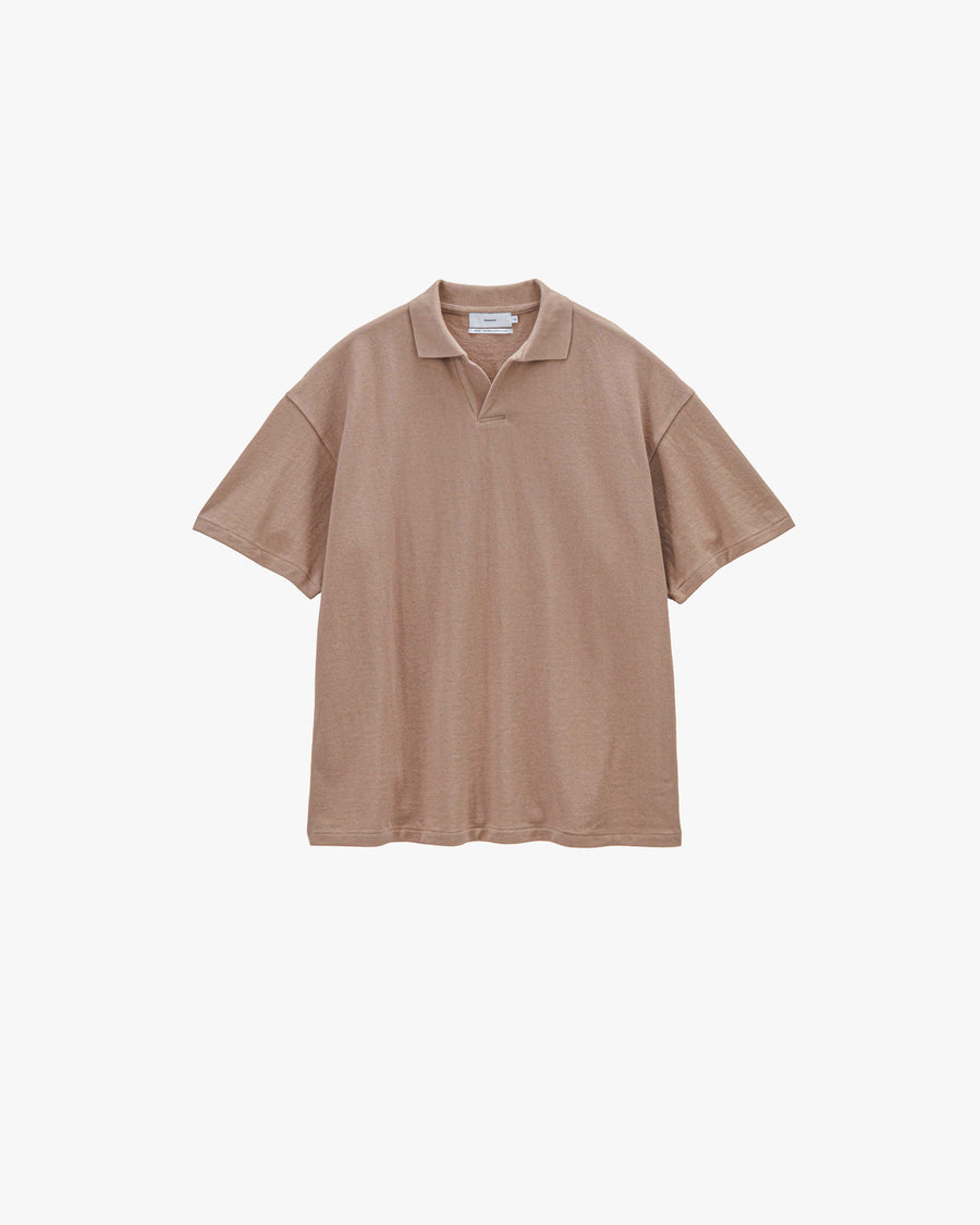 グラフペーパーCotton Pique Jersey Skipper Polo Cotton Pique Jersey S/S Skipper Polo – Graphpaper