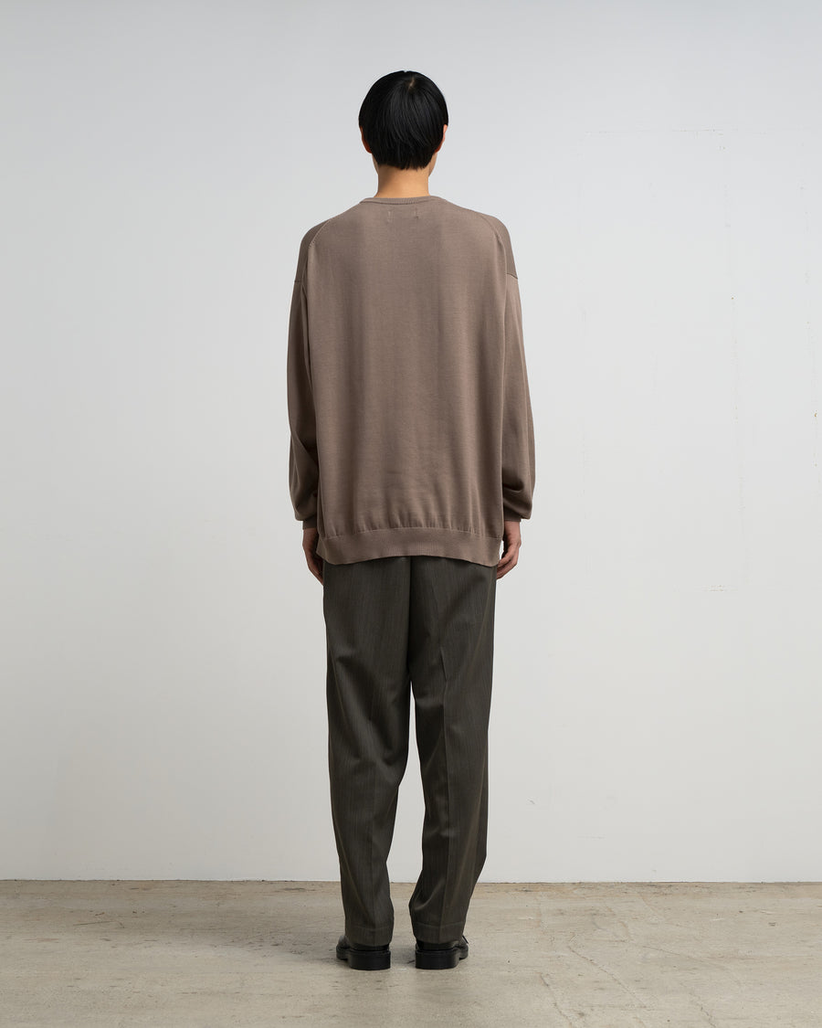 SALE- Suvin High Gauge L/S Crew Neck Knit – Graphpaper