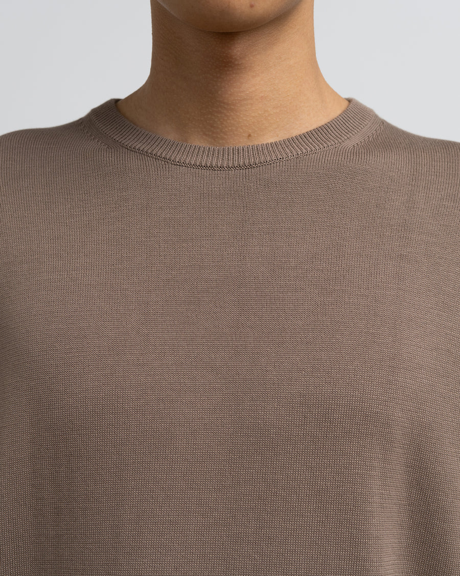 Suvin High Gauge L/S Crew Neck Knit – Graphpaper