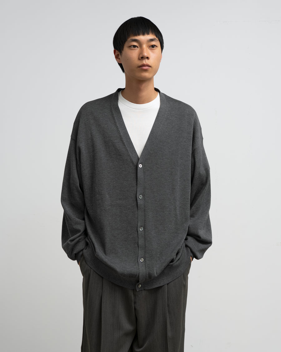 Suvin High Gauge Knit Cardigan – Graphpaper