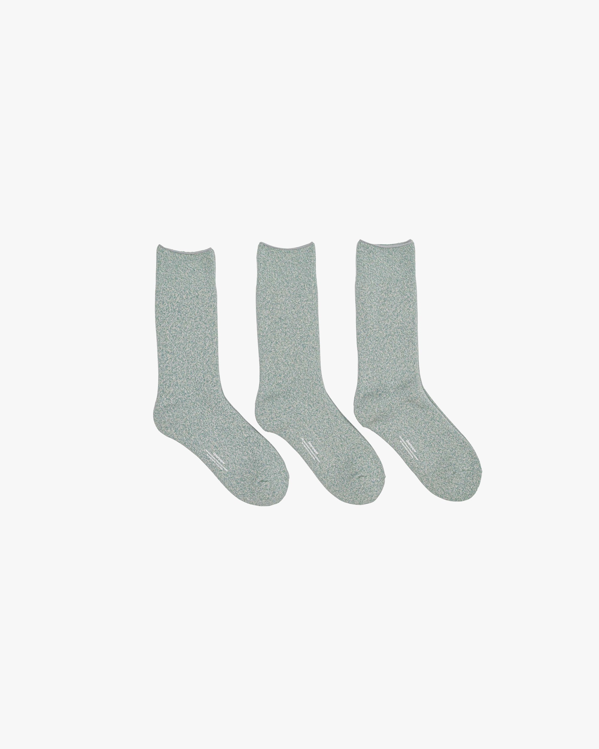 Graphpaper 3-Pack Melange Socks