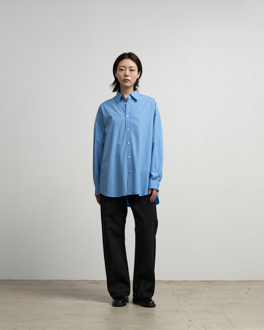 Selvage Denim Five Pocket Wide Straight Pants – Graphpaper
