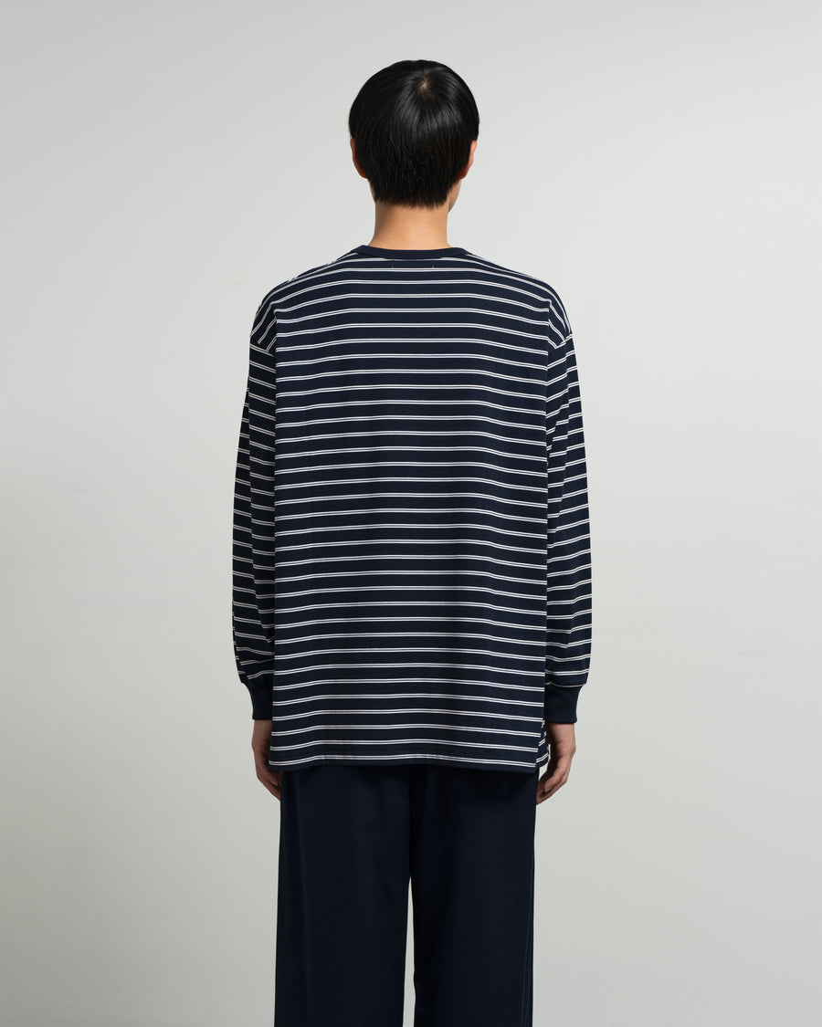 Tri Spun Border L/S Tee – Graphpaper