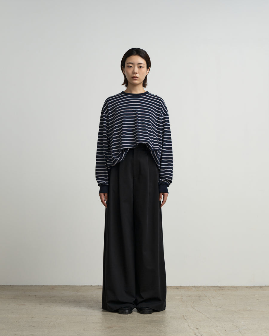 Tri Spun Border Long Sleeve Tee – Graphpaper