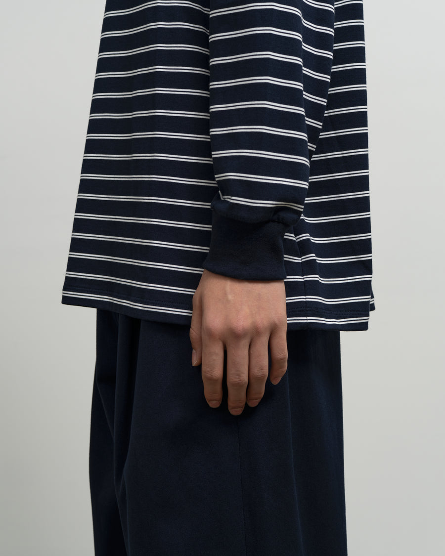 Tri Spun Border Long Sleeve Tee – Graphpaper