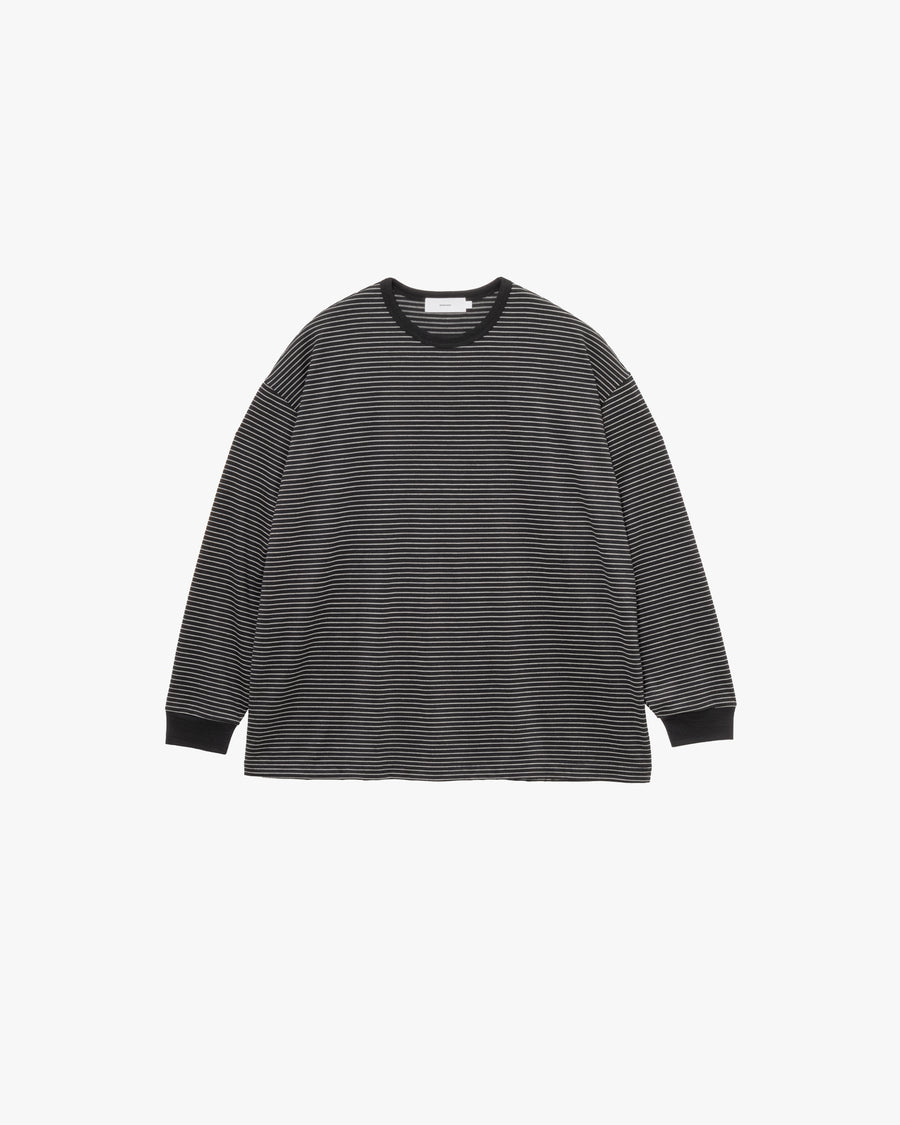 Fine Wool Border L/S Crew Neck Tee – Graphpaper