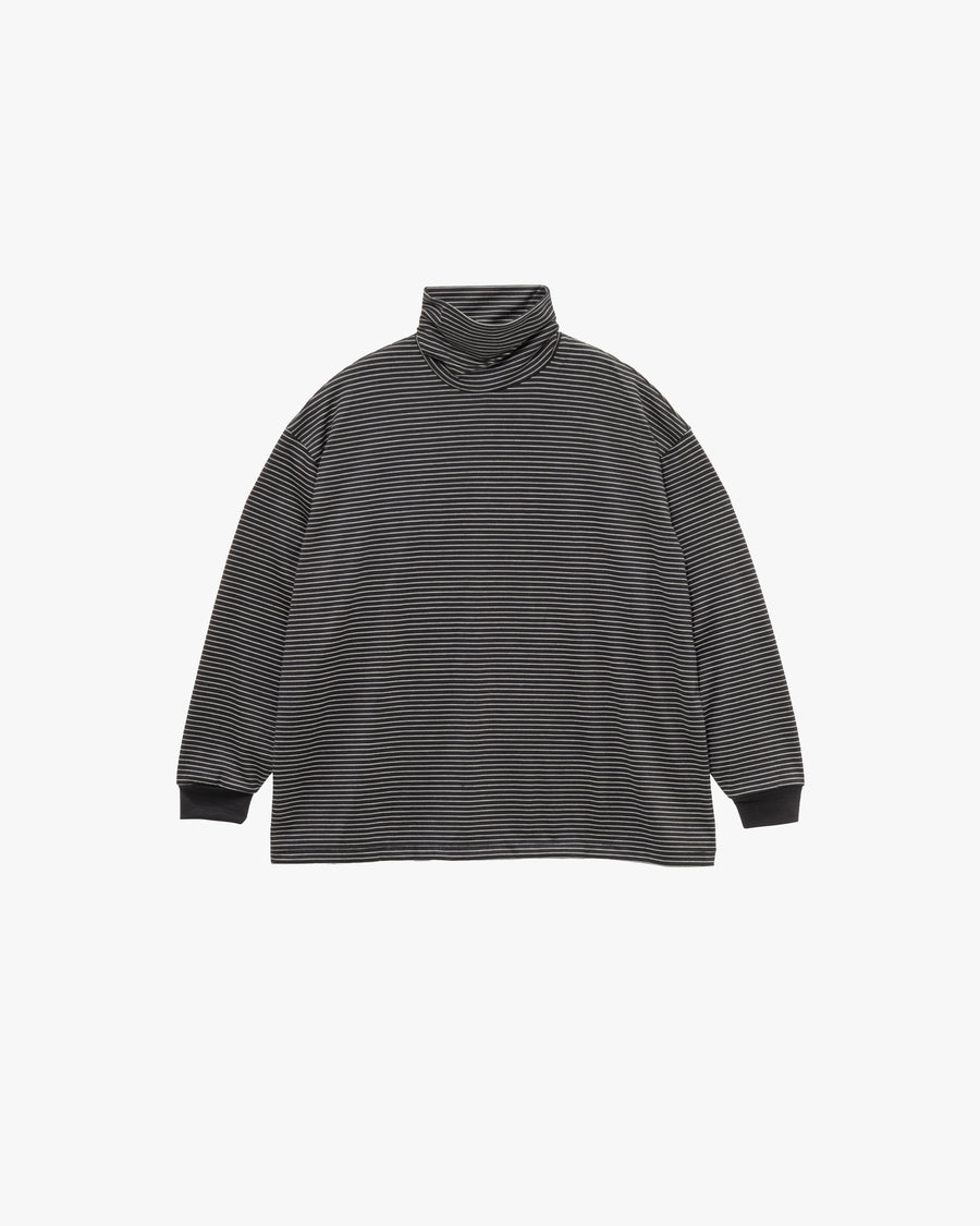 Fine Wool Border L/S Turtle Neck Tee – Graphpaper