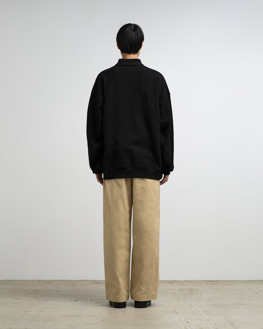 AZUMA Terry Pullover Polo Sweat – Graphpaper