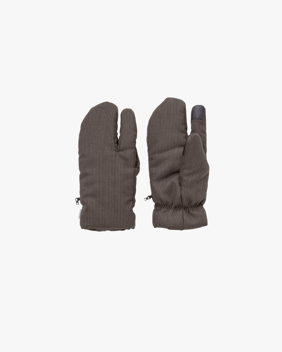 Melange Pique 3-Finger Gloves – Graphpaper