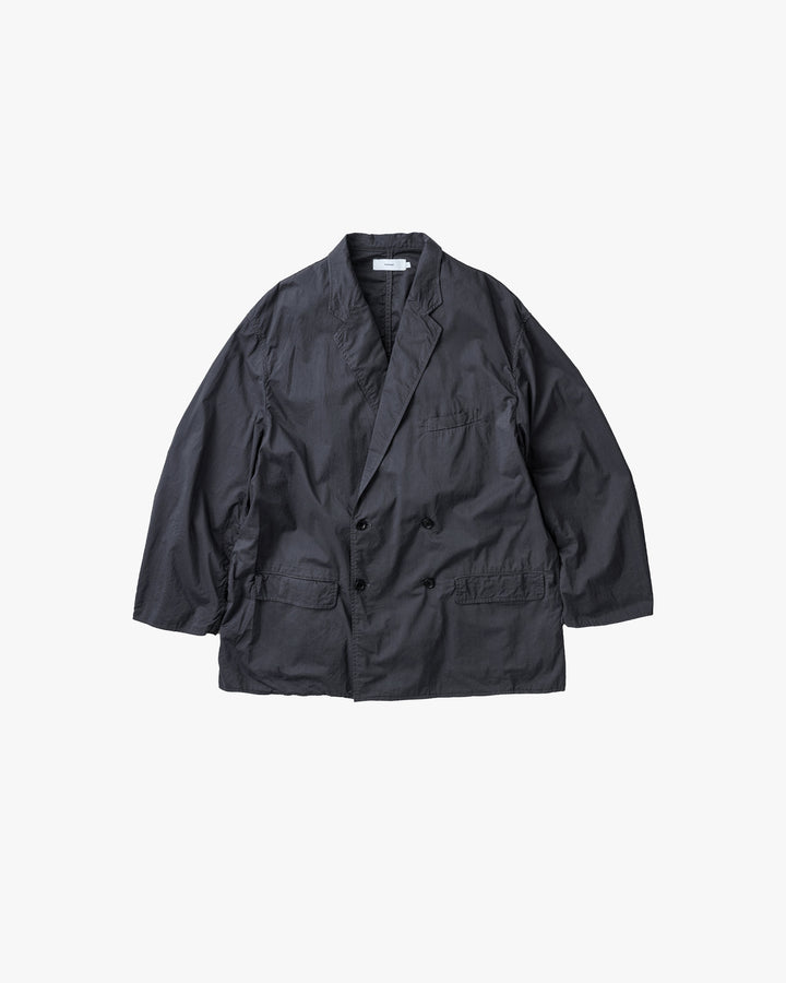 Garment Dyed Typewriter Oversized Double Jacket