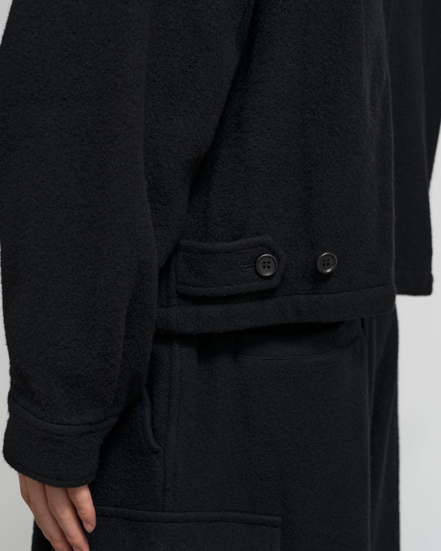 WOOL ZIP BLOUSON