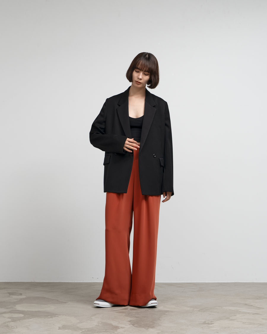 Satin Easy Wide Pants