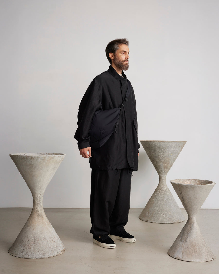 Back Satin Linen Cupro Parachute Pants – Graphpaper