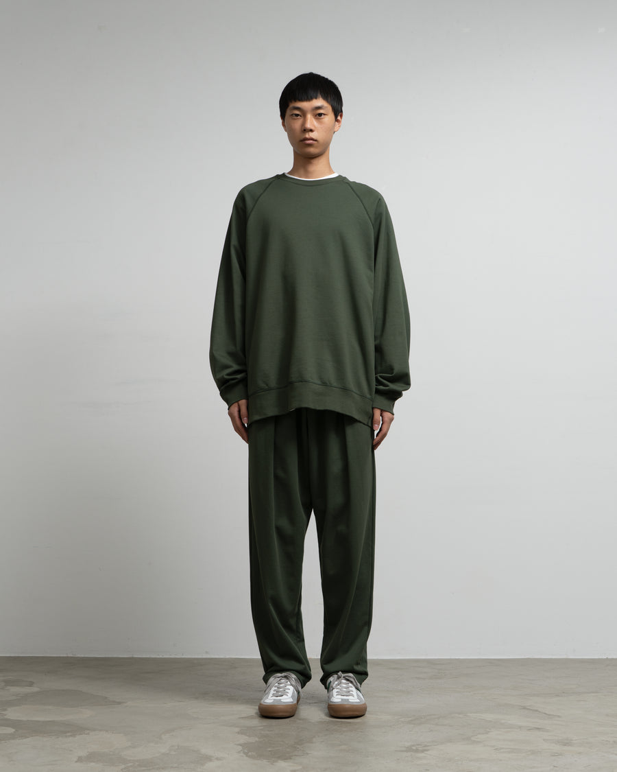 Hard Terry Crew Neck Sweat