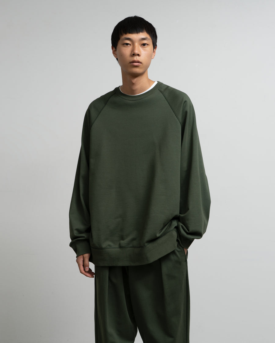 Hard Terry Crew Neck Sweat