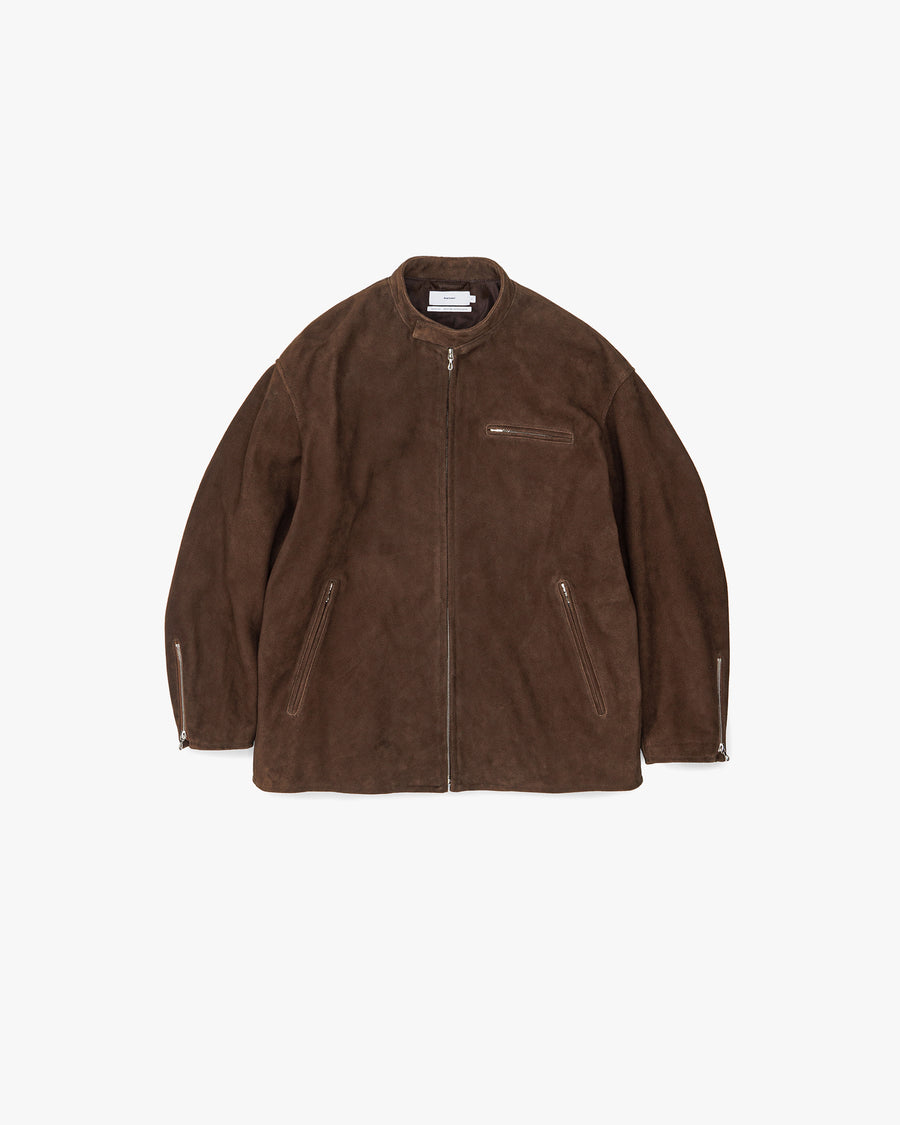 Goat Suede Single Riders Jacket – Graphpaper