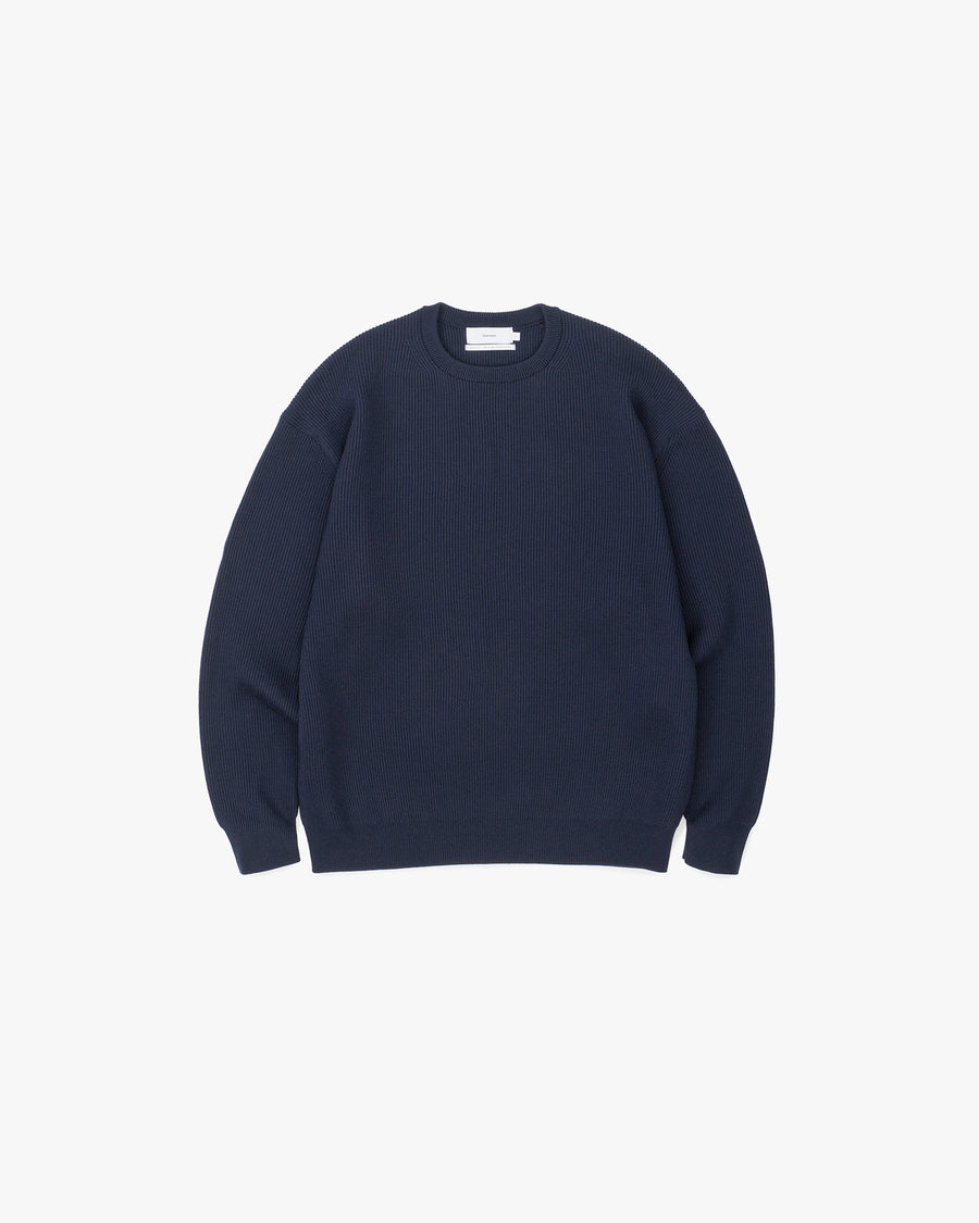 15,400円23AW Graphpaper  HIGH DENSITY CREW NECK