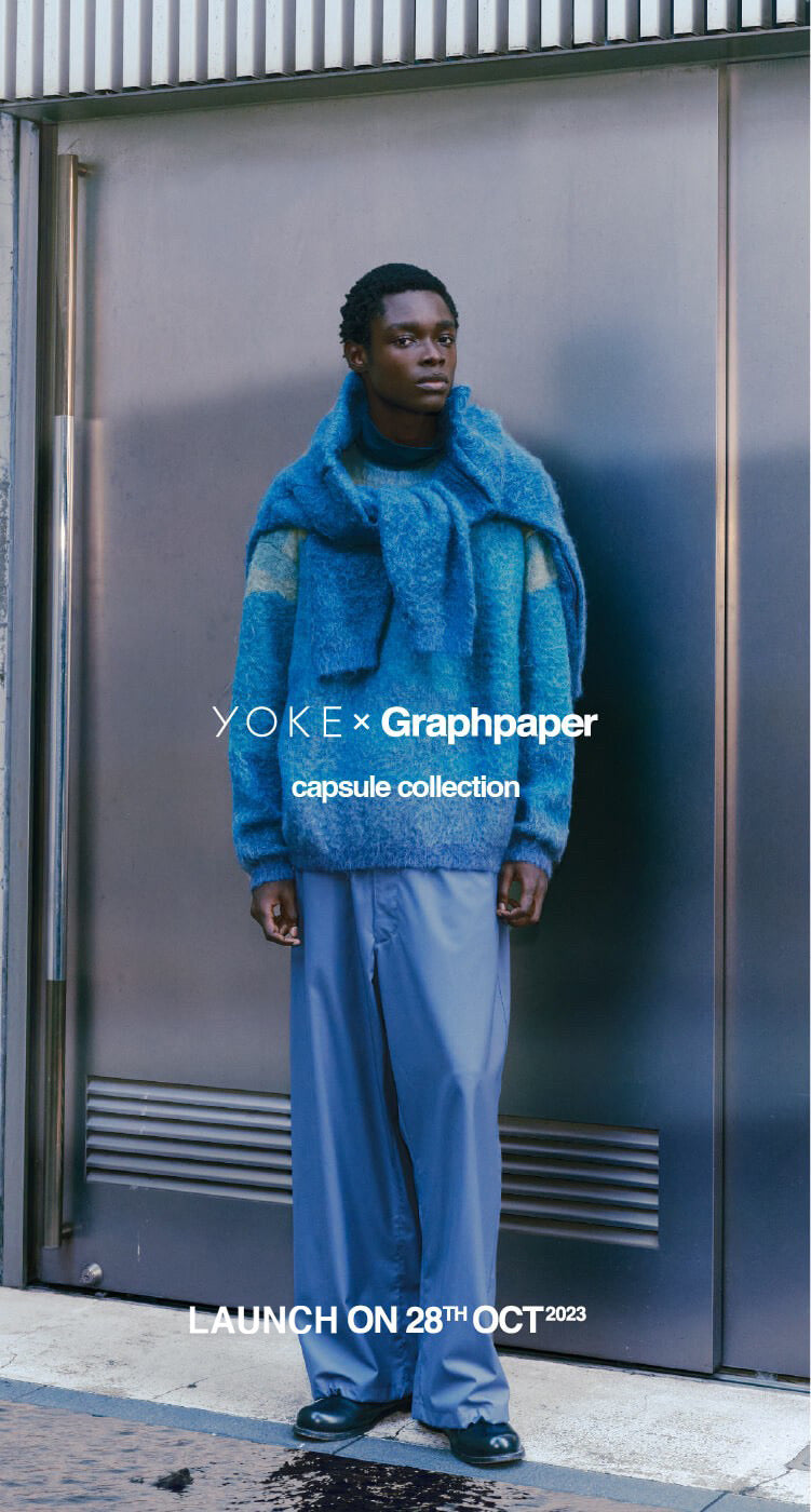 YOKE for Graphpaper ニット グリーン 3-