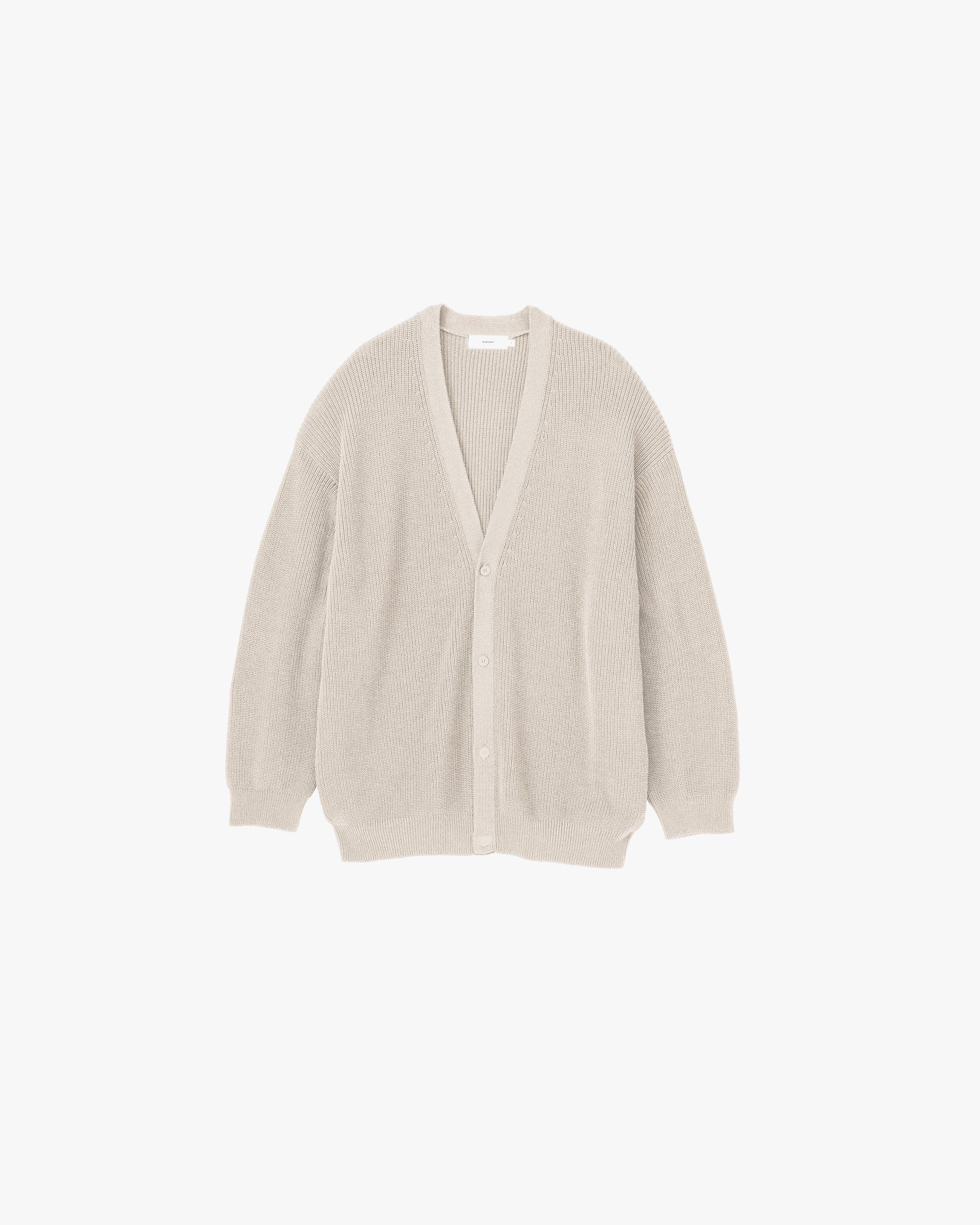 Suvin Loose Rib Cardigan – Graphpaper