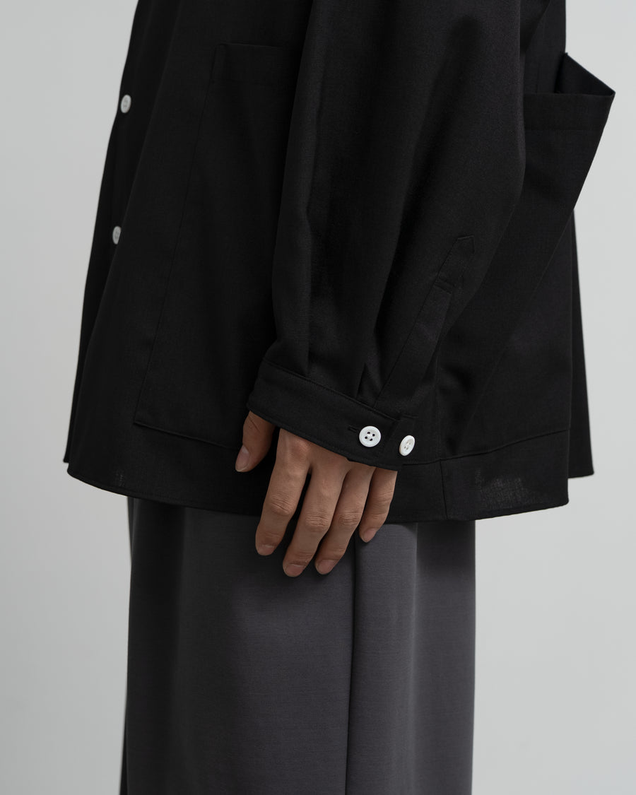 Side pocket L/S shirt